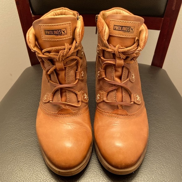 PIKOLINOS Shoes - Pikolinos Women's Lyon W6N-8517 Ankle Boot Brandy/Brandy Size 37